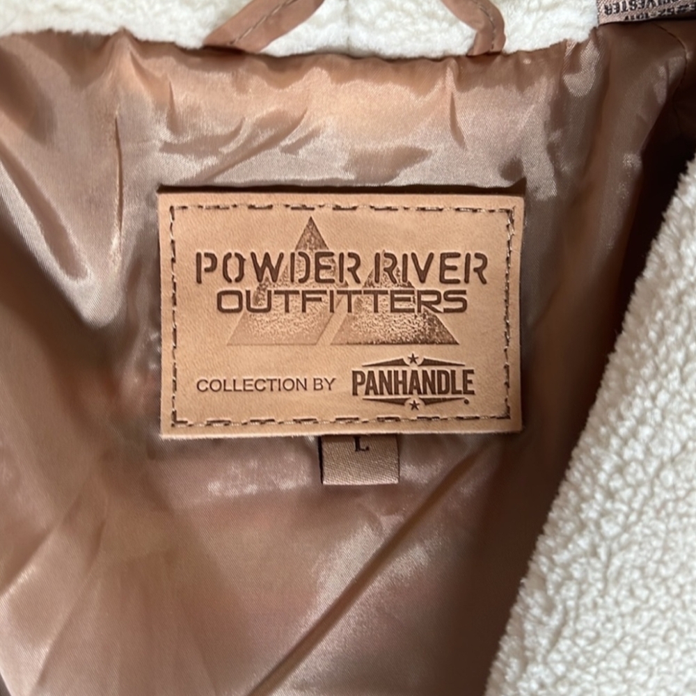 NWOT POWDER RIVER OUTFITTERS SOUTHWESTERN HOODED JACKET COLLECTION BY PANHANDLE - Picture 5 of 5